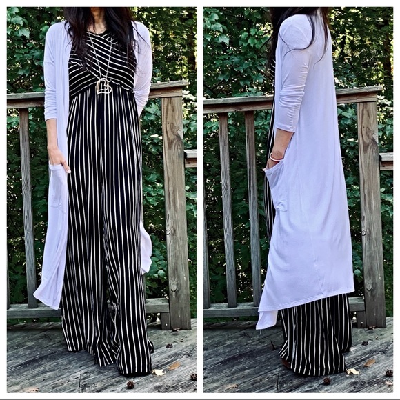 Jackets & Blazers - ✨LAST ONES ✨White chic side pocket duster